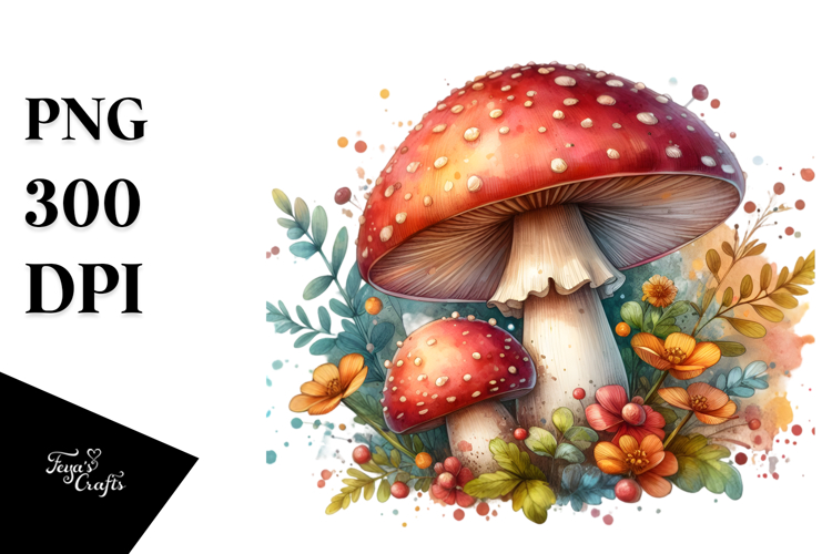Mushroom Clipart Image 6