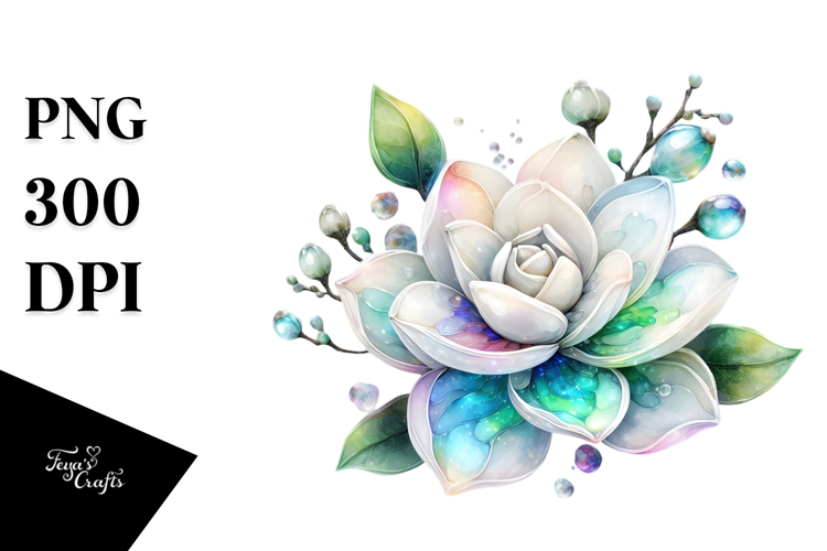Flower Sticker Png Image 11