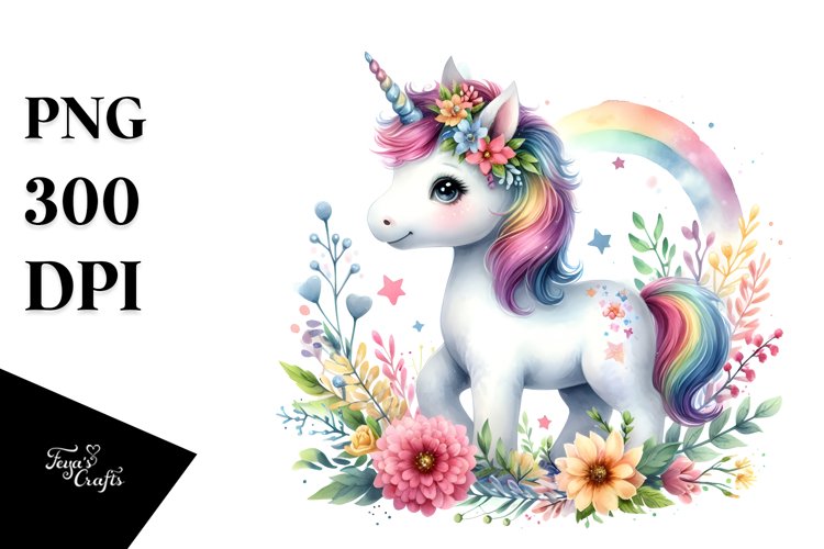 Unicorn Clipart Image 14