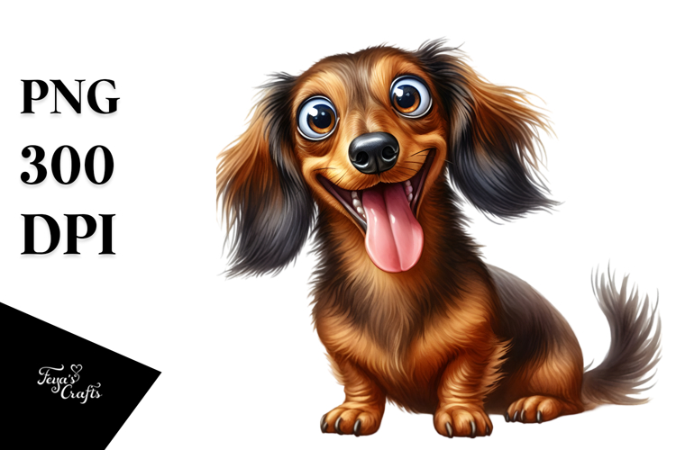 Dachshund Clipart Image 11