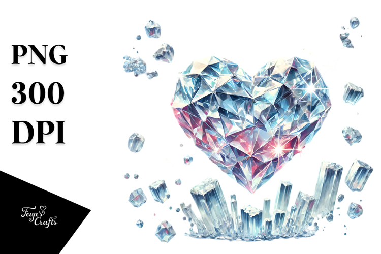 Ice Heart PNG