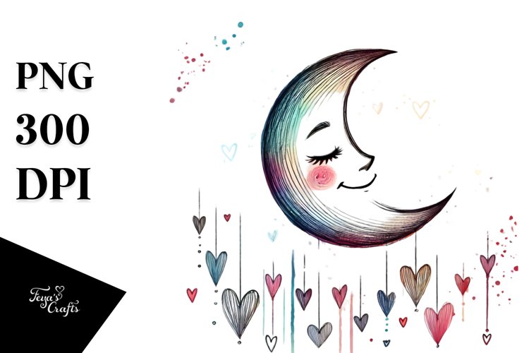 Moon Clipart Image 23