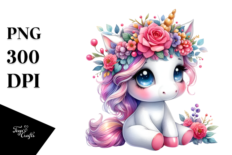 Unicorn Clipart Image 16