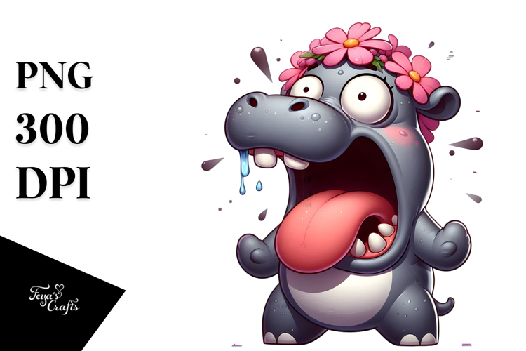 Hippo Clipart Image 20