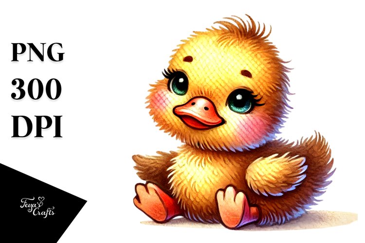 Cute Duck Clipart