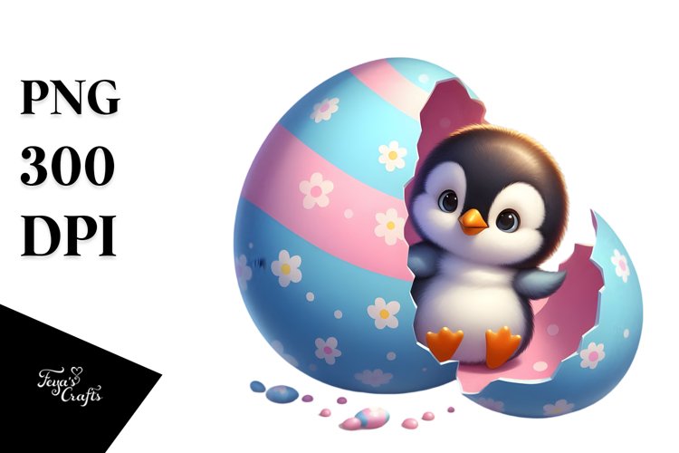 Penguin Clipart Image 16