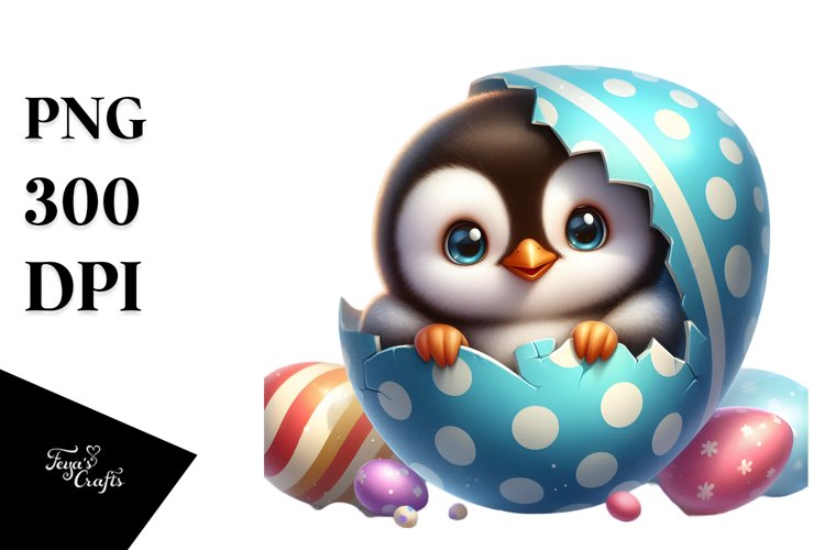 Penguin Clipart Image 15