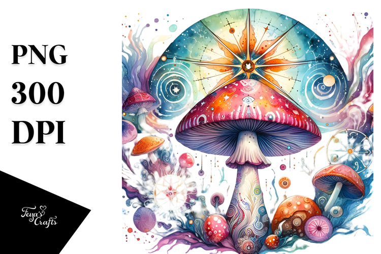 Mushroom Clipart Image 3