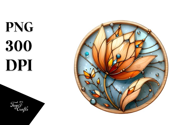 Stained Glass Clipart Image 17