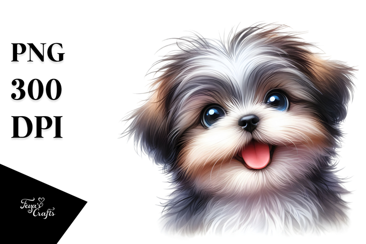 Shih Tzu Clipart Image 12