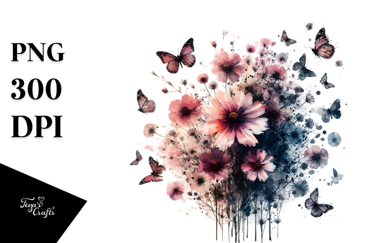 Butterfly Silhouettes Image 5