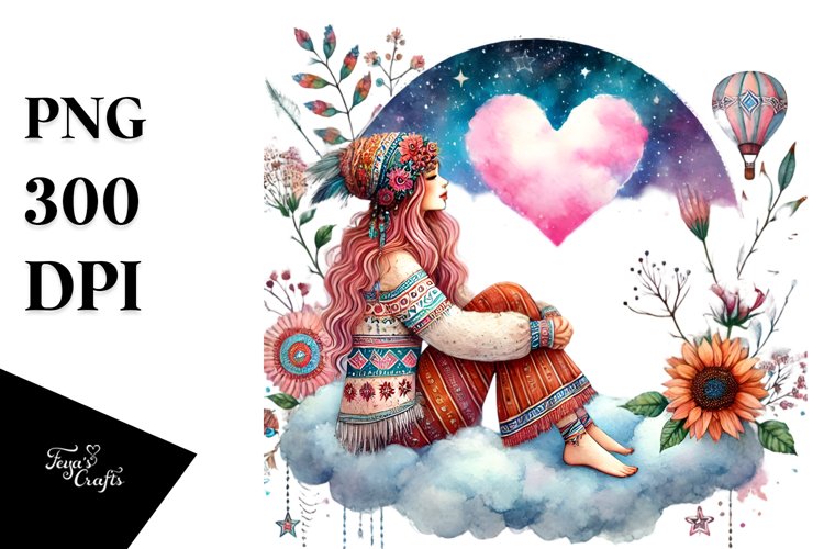 Boho Clipart Image 14