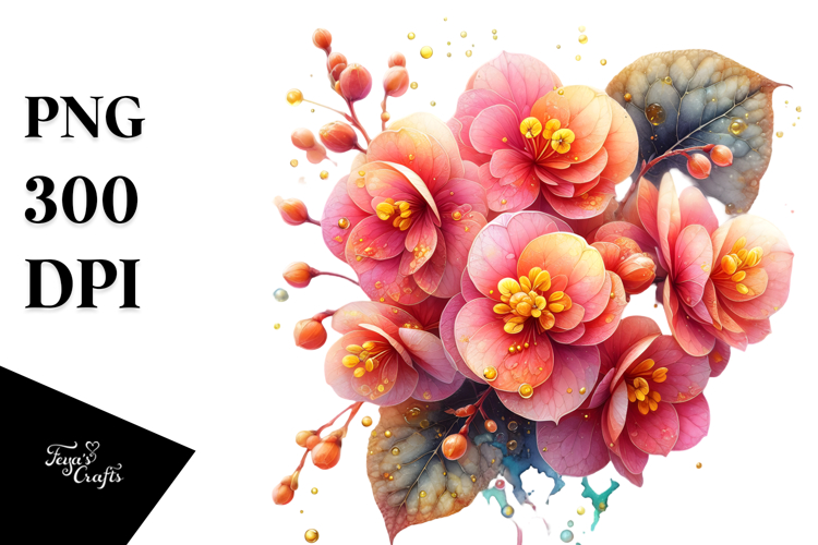 Flower Sticker Png Image 3