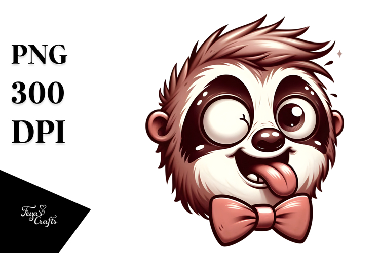 Sloth Clipart Image 6