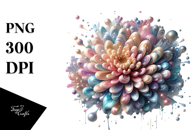 Shiny Chrysanthemum PNG