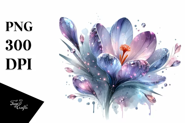 Shiny Crocus PNG