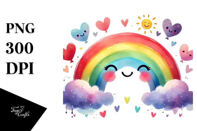 Rainbow Clipart Image 6