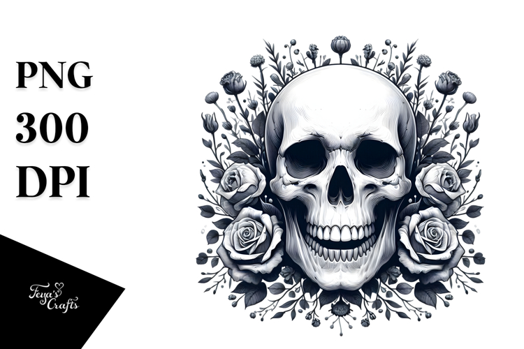 Simple Skull Clipart Image 12