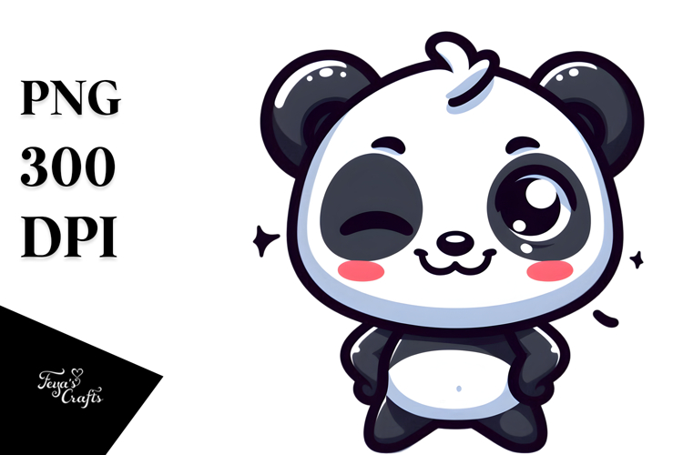 Panda Clipart Image 4