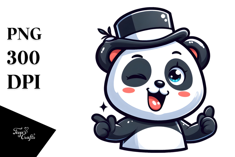 Panda Clipart Image 12