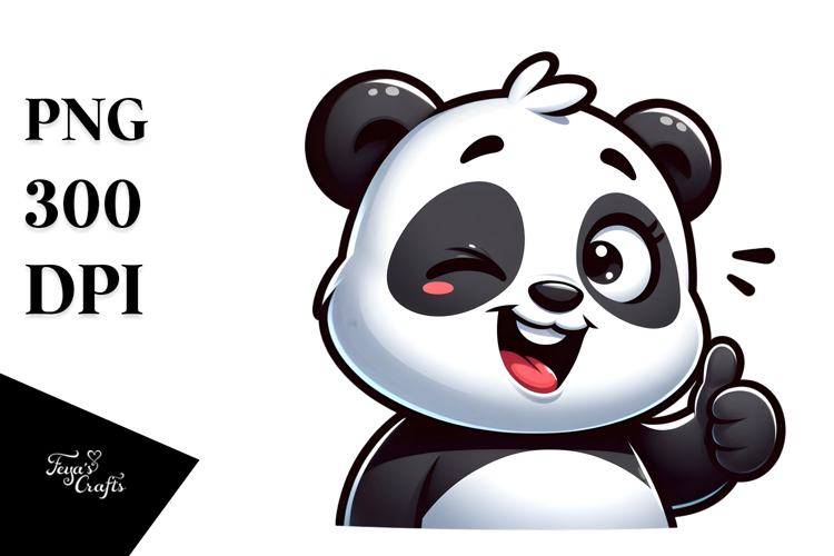 Panda Clipart Image 2