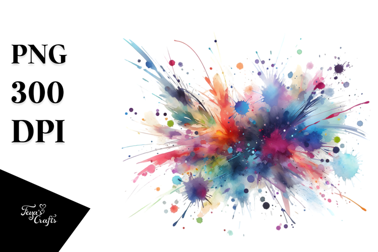 Splatter PNG Image 9