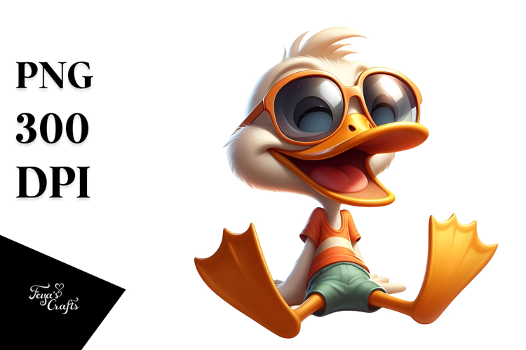 Duck Clipart Image 21