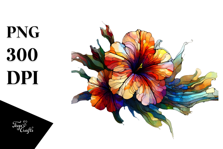 Abstract Petunia PNG