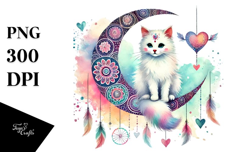 Cute Moon Clipart Image 5