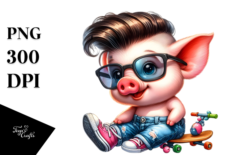 Pig Clipart Image 23