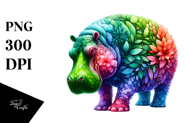 Hippo Clipart Image 23