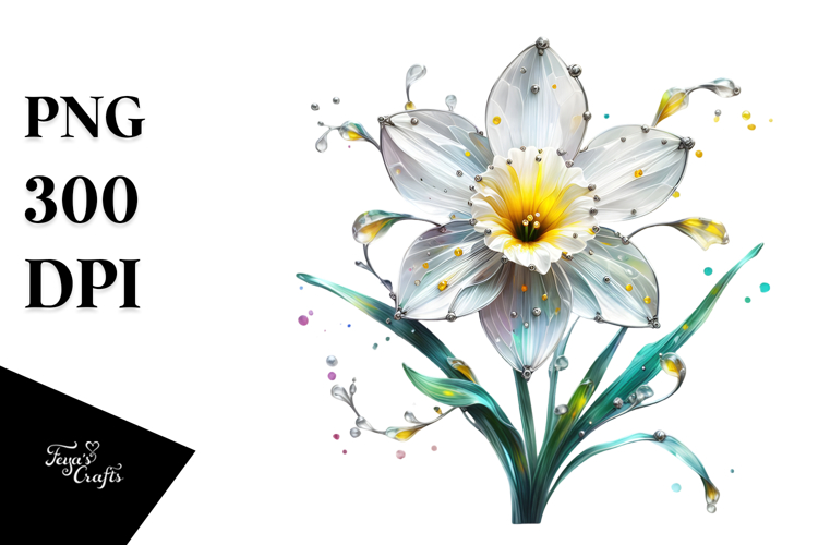 Flower Sticker Png Image 11