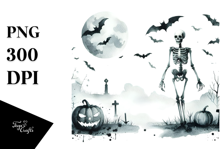 Transparent Halloween Clipart Image 7