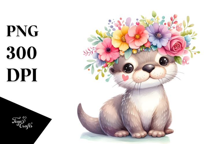 Otter Clipart Image 4