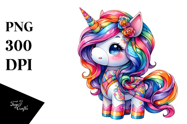 Unicorn Clipart Image 13
