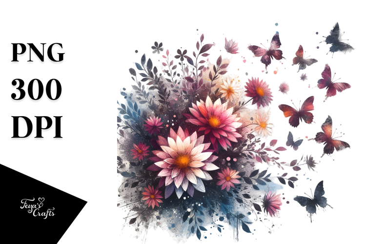 Butterfly Silhouettes Image 22