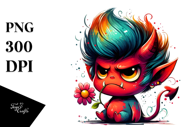 Demon Clipart Image 14