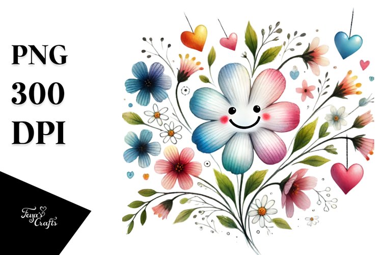 Simple Flower Clipart Image 18