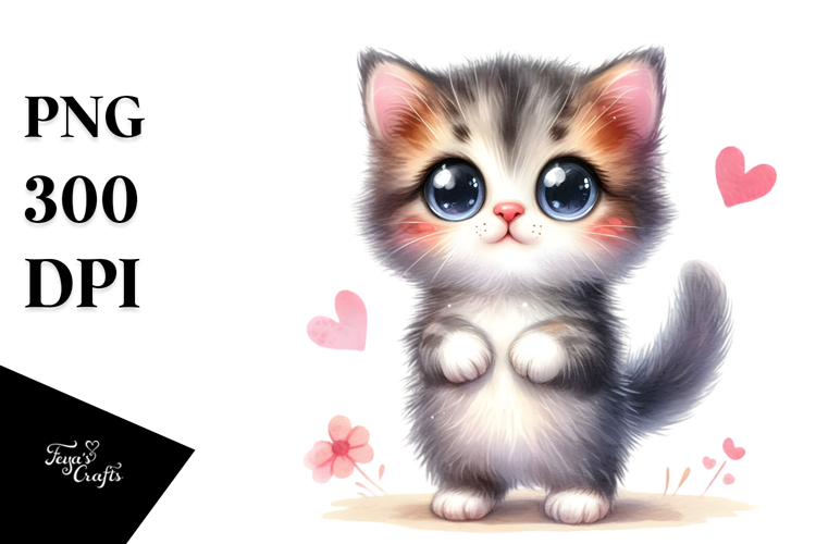 Kitten Clipart Image 24