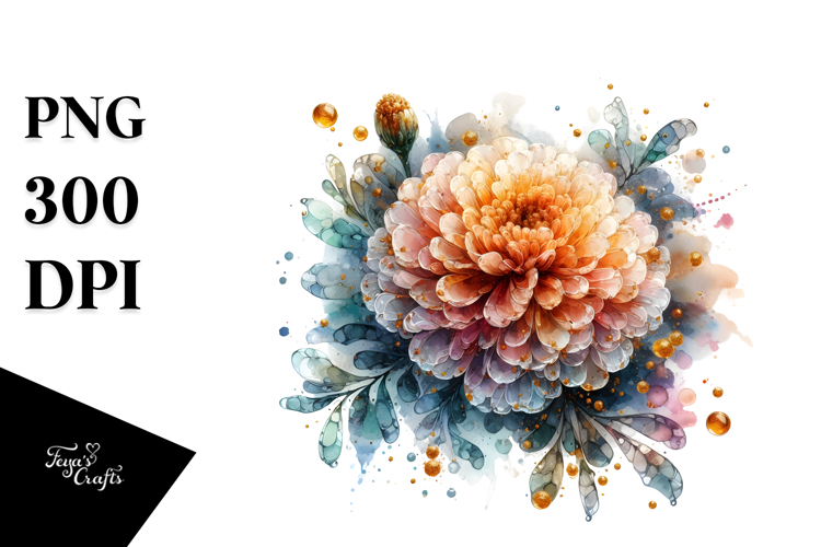 Marigold Clipart Image 3