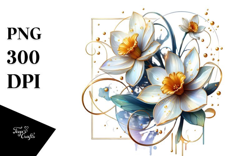 Glossy Daffodil, Transparent PNG