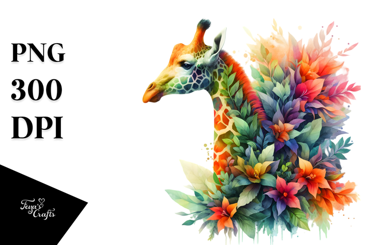 Giraffe Clipart Image 8