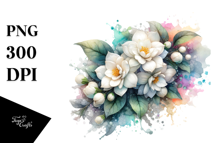 Flower Sticker Png Image 16