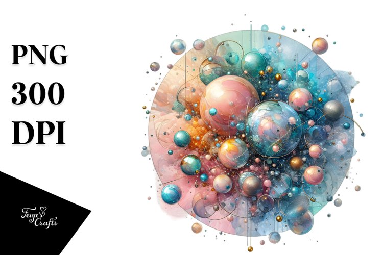 Abstract Shiny Cosmos example image 1
