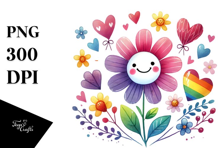 Simple Flower Clipart Image 17