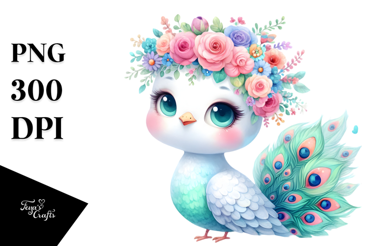 Peacock Clipart Image 16