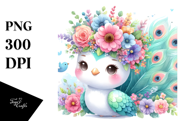 Peacock Clipart Image 13