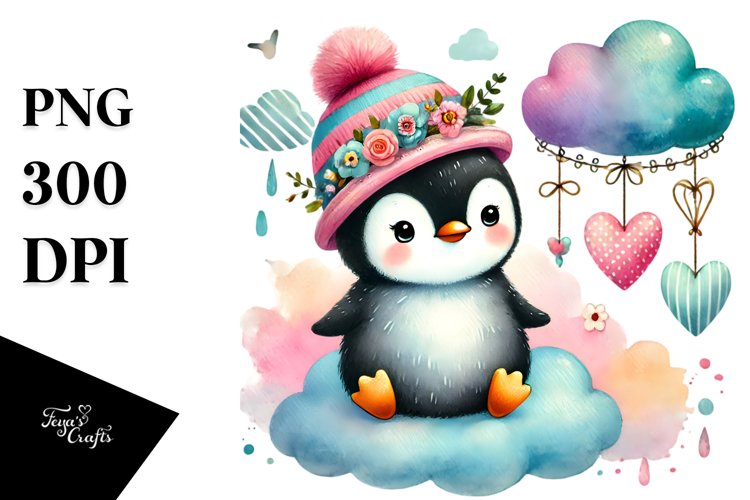 Penguin Clipart Image 11