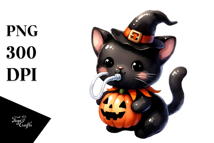 Black Cat Clipart Image 20