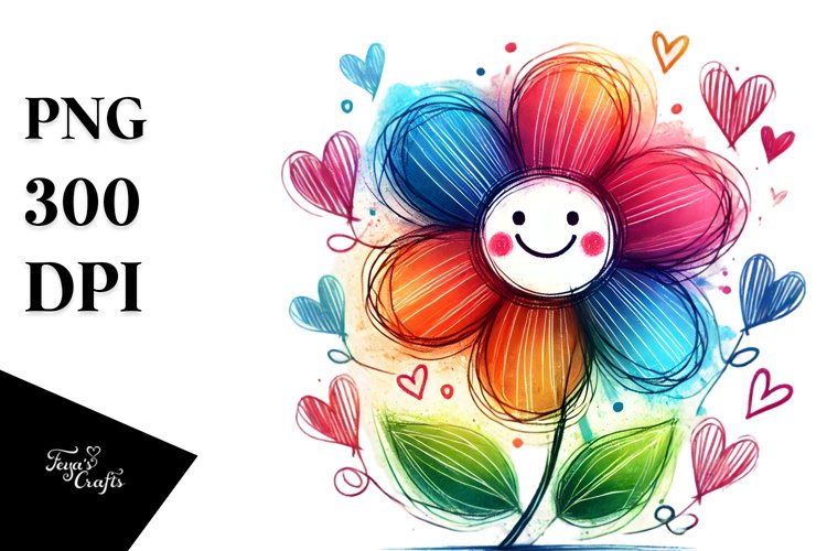 Simple Flower Clipart Image 15